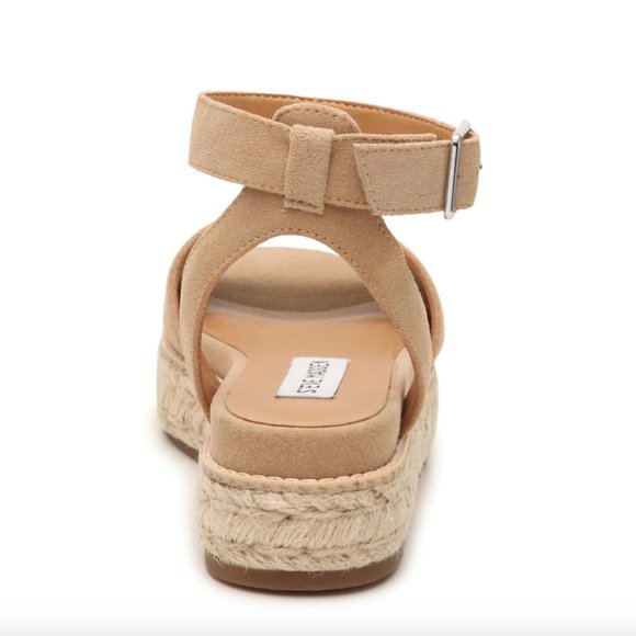 Steve Madden Gabi Espadrille Platform Sandals Suede - Picture 4 of 5